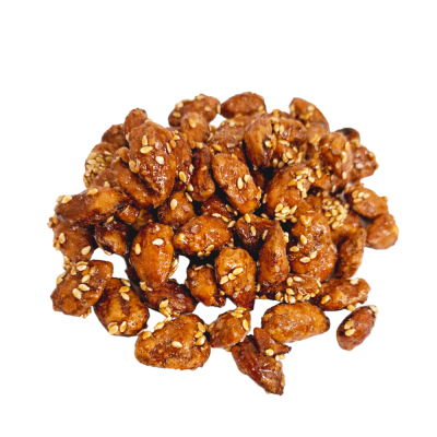honey roasted almonds sesame