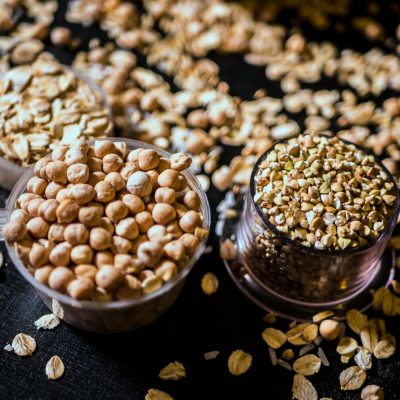 Corn, Chickpeas & Seeds