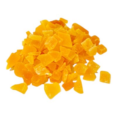 diced dried mango