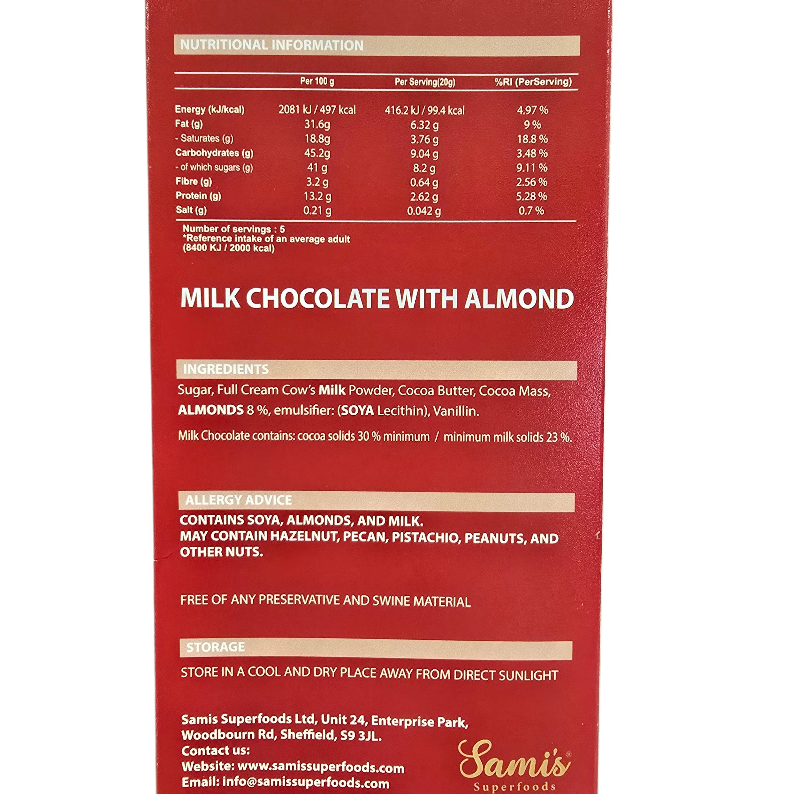 TOPS Milk & Dark Chocolate Bars (With Added Sugar) - 100g - Image 5