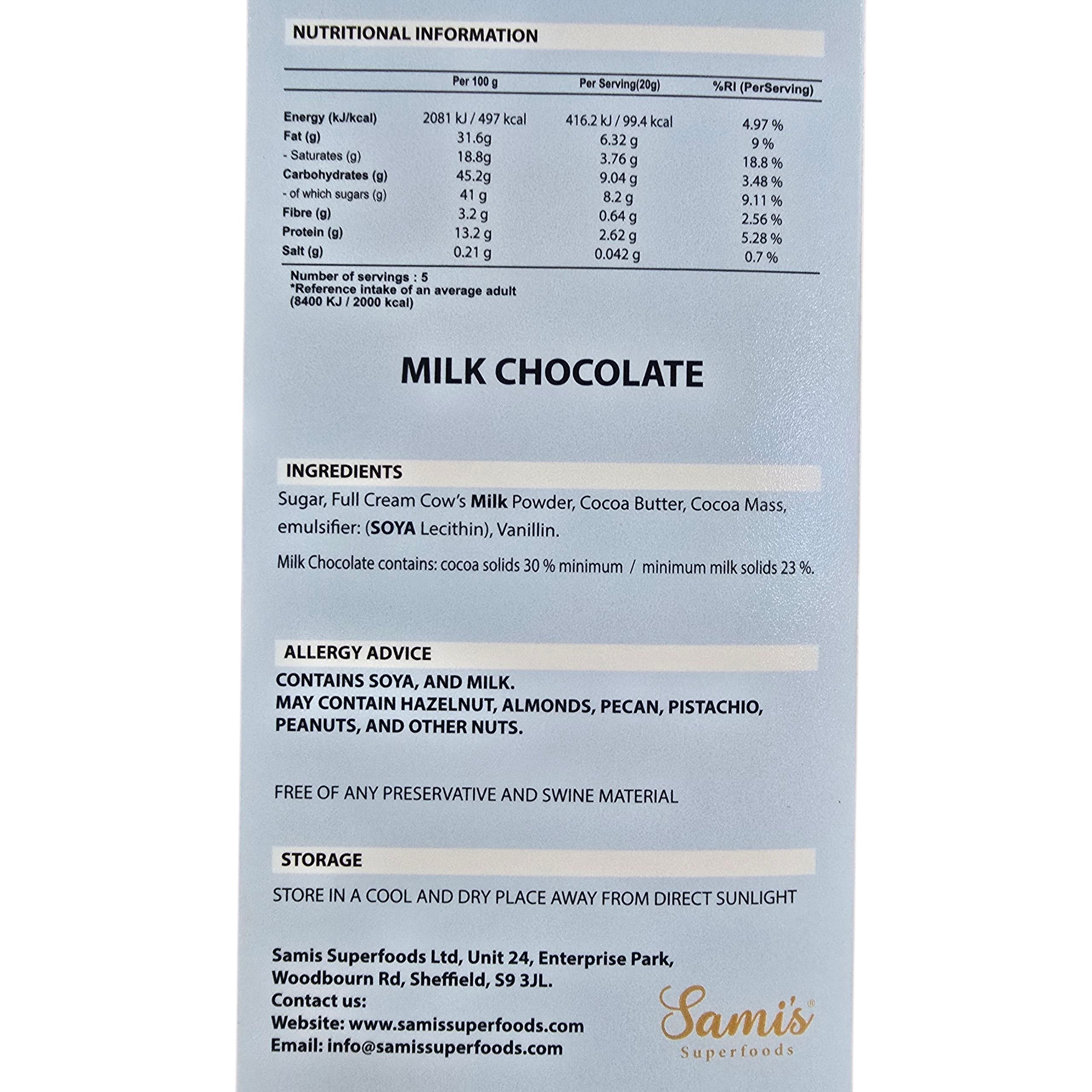 TOPS Milk & Dark Chocolate Bars (With Added Sugar) - 100g - Image 3