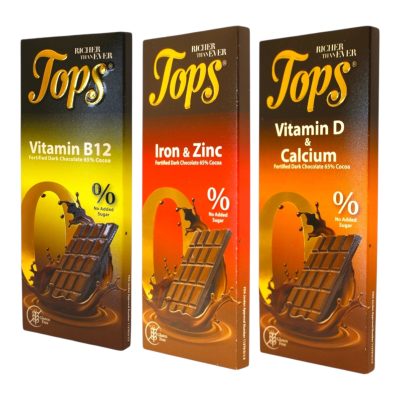 vitamin infused dark chocolate