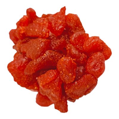 dried strawberries sweetened