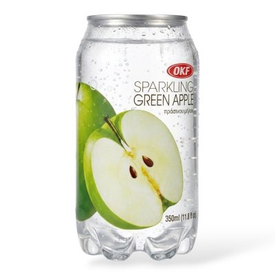 OKF Sparkling Flavoured Drinks - (Green Apple) - 350ml