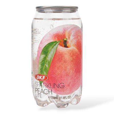 OKF Sparkling Flavoured Drinks - (Peach) - 350ml
