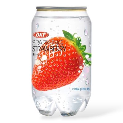 OKF Sparkling Flavoured Drinks -  (Strawberry) - 350ml