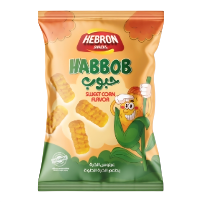 Hebron Sweet Corn Puffs - 40g