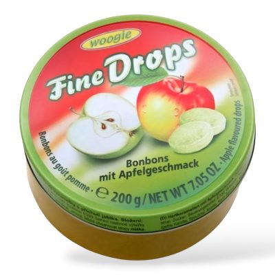 Woogie Fine Drops Candies (Apple) - 200g