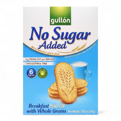 Gullon Sugar Free Breakfast with Whole Grains Biscuits - 216g