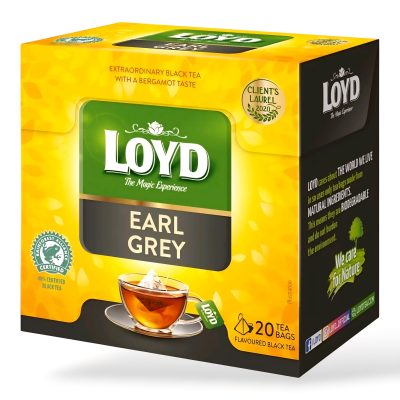 Loyd Tea - Earl Grey Black Tea - 20 Bags - 40g