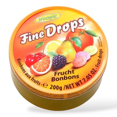 Woogie Fine Drops Candies (Fruits) - 200g