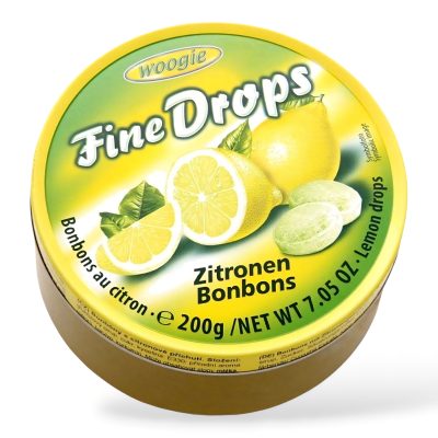 Woogie Fine Drops Candies (Lemon) - 200g