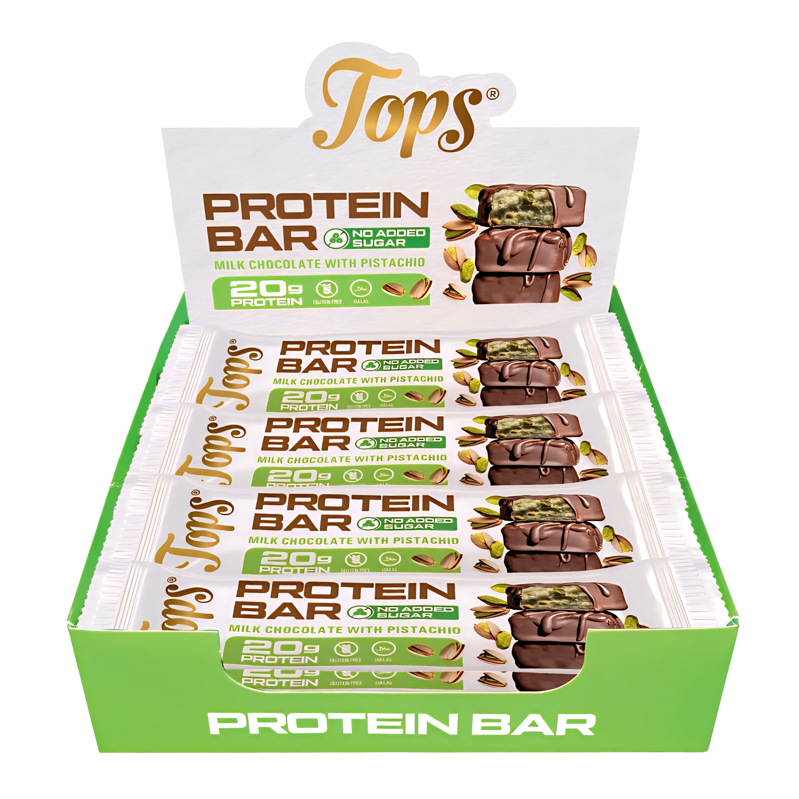 Tops Zero Added Sugar Protein Bars - 20g Whey Protein Isolate - 7 Flavours - Image 4