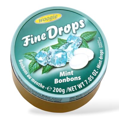 Woogie Fine Drops Candies (Mint) - 200g