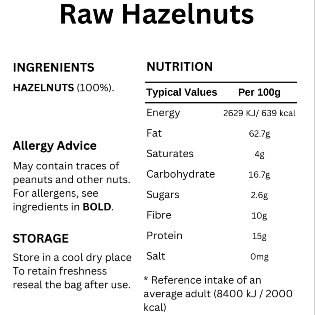 Raw Hazelnuts - Premium Quality & Fresh - Image 2