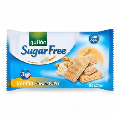 Gullon Sugar Free Vanilla Flavour Wafer - 180g